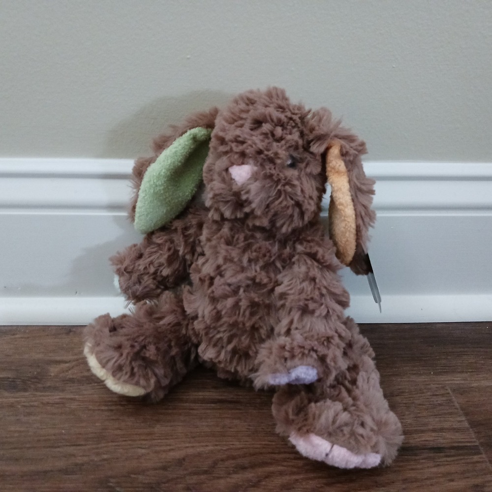 New Animal Adventure Brown TINKTOOS BUNNY RABBIT 8" Plush STUFFED ANIMAL Toy